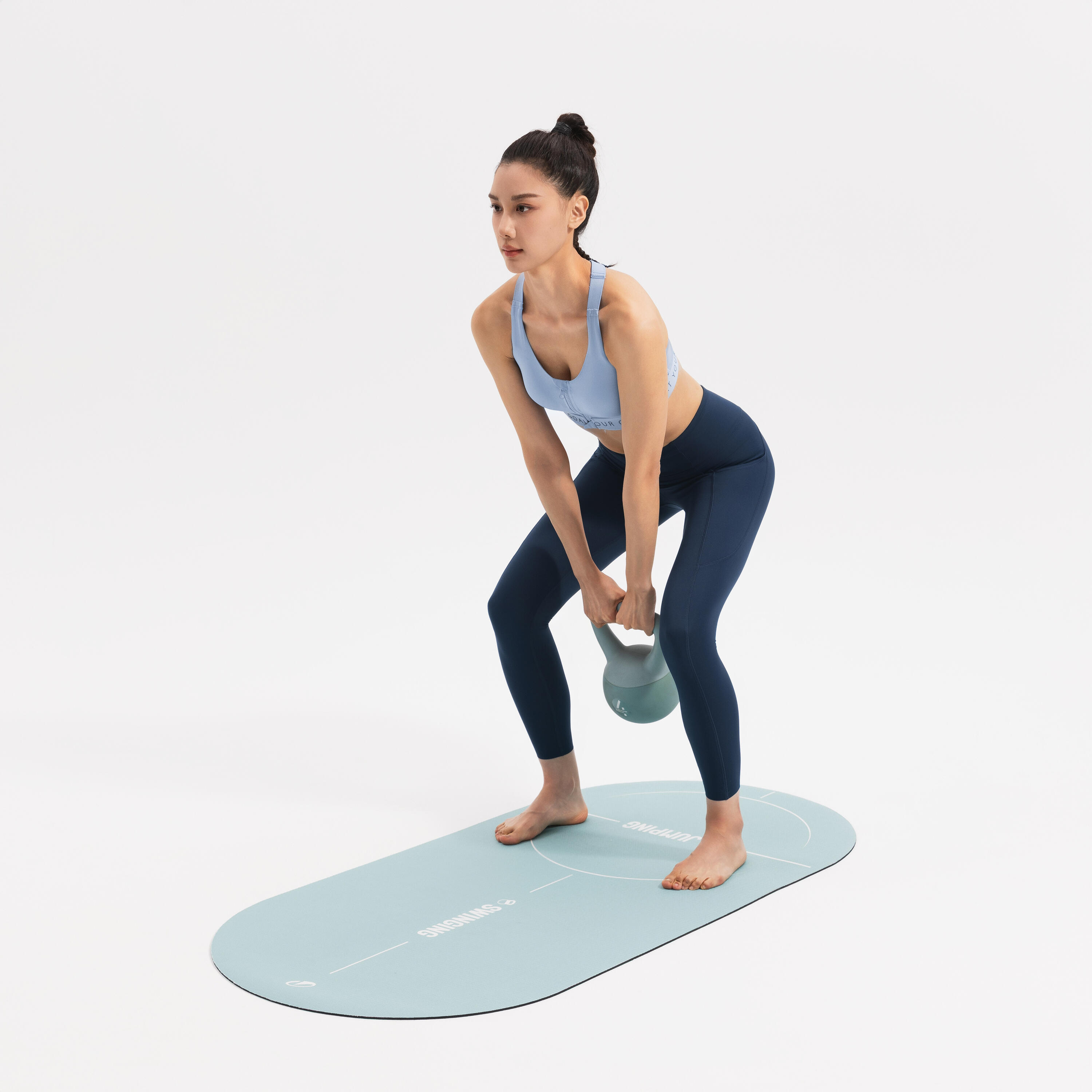 Soutien-gorge de sport zippé avec bonnets et maintien élevé femme 9/9