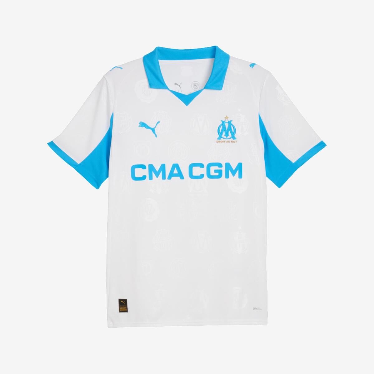 Maillot officiel 25/26 Olympique de Marseille Domicile Adulte