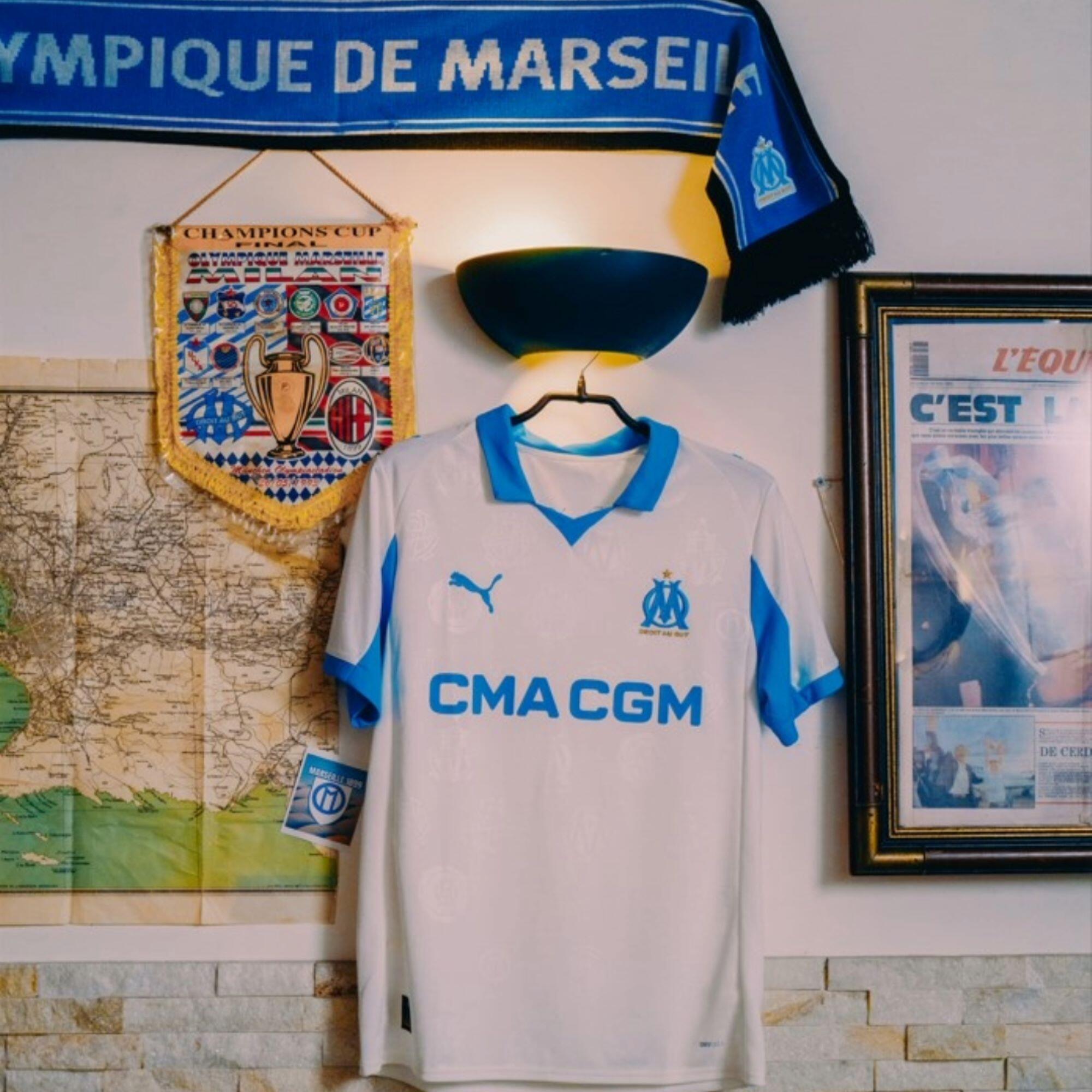 Camiseta oficial 25/26 Olympique de Marsella Local Adulto 4/7