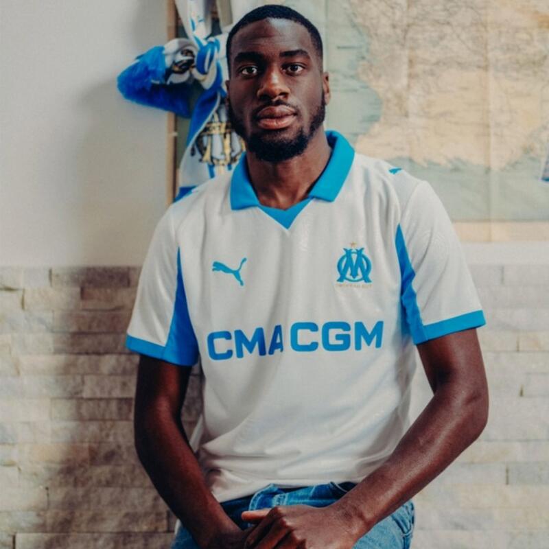 Maillot officiel 25/26 Olympique de Marseille Domicile Adulte