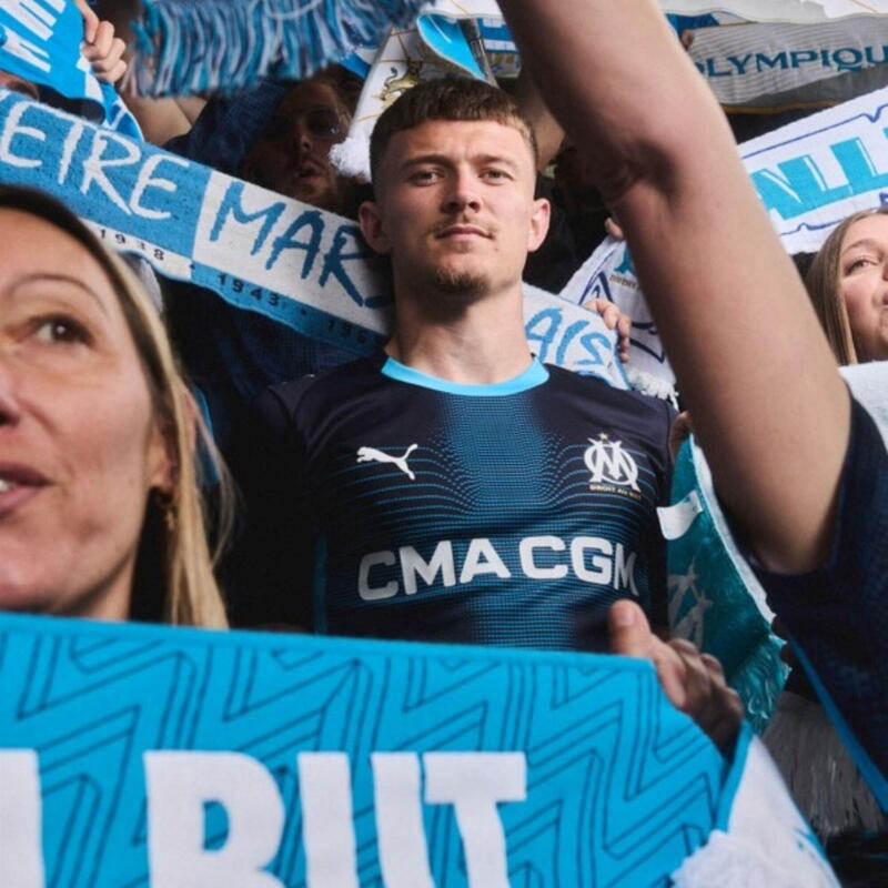 Maillot officiel 25/26 Olympique de Marseille Extérieur Adulte