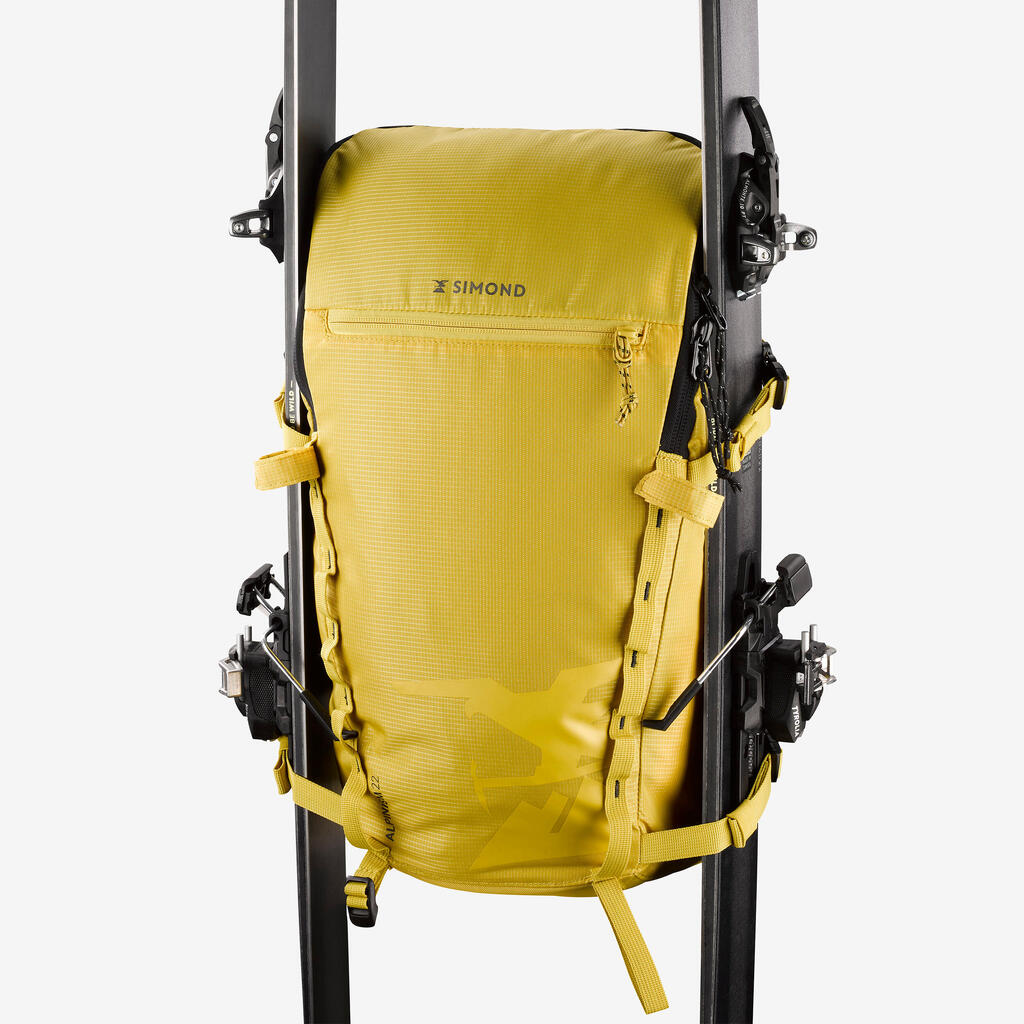 Mägironimisseljakott Alpinism 22, 22 L, kollane