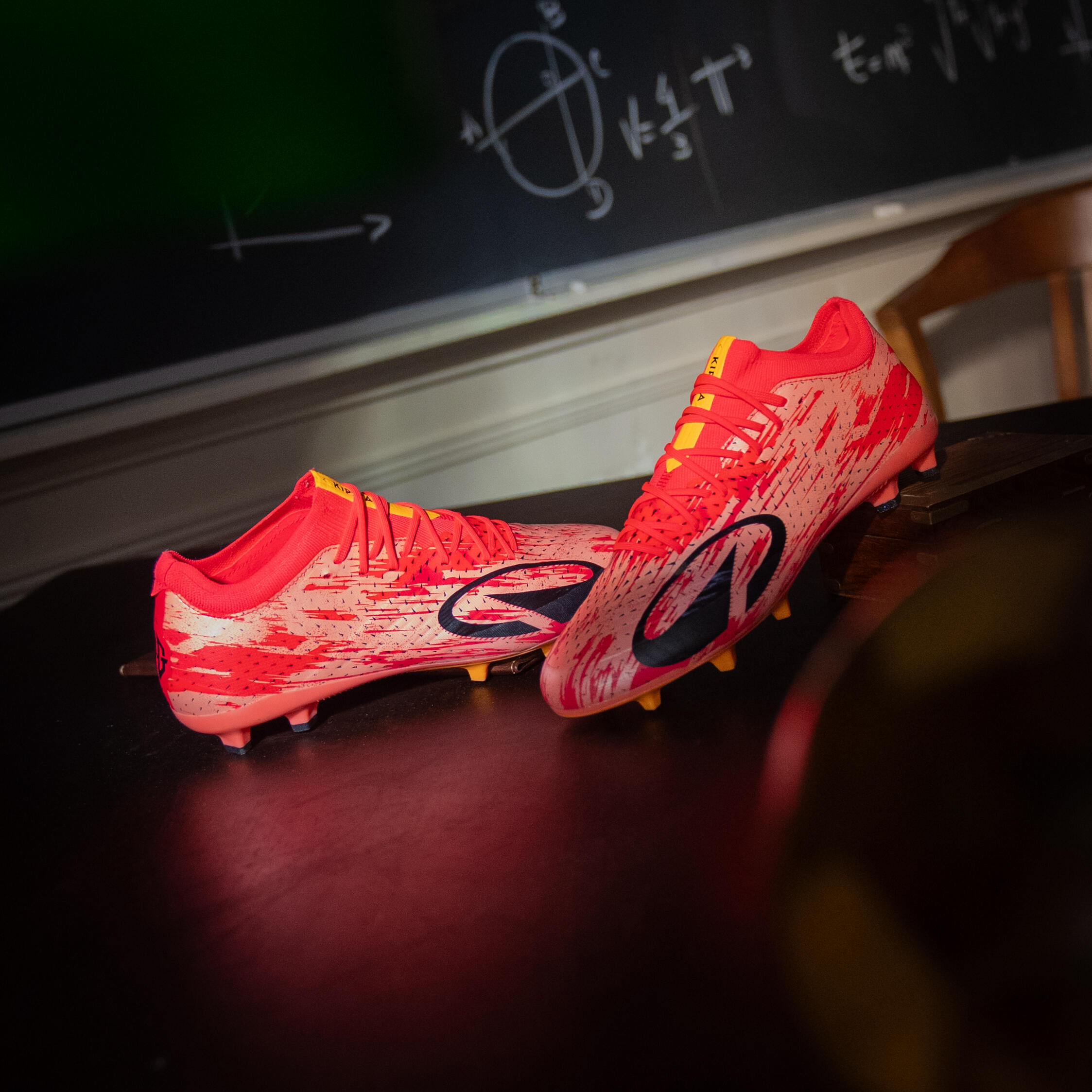 Tenis de futbol rojos para adulto CLR 7 Elite FG Storm edición Antoine Griezmann 24/43