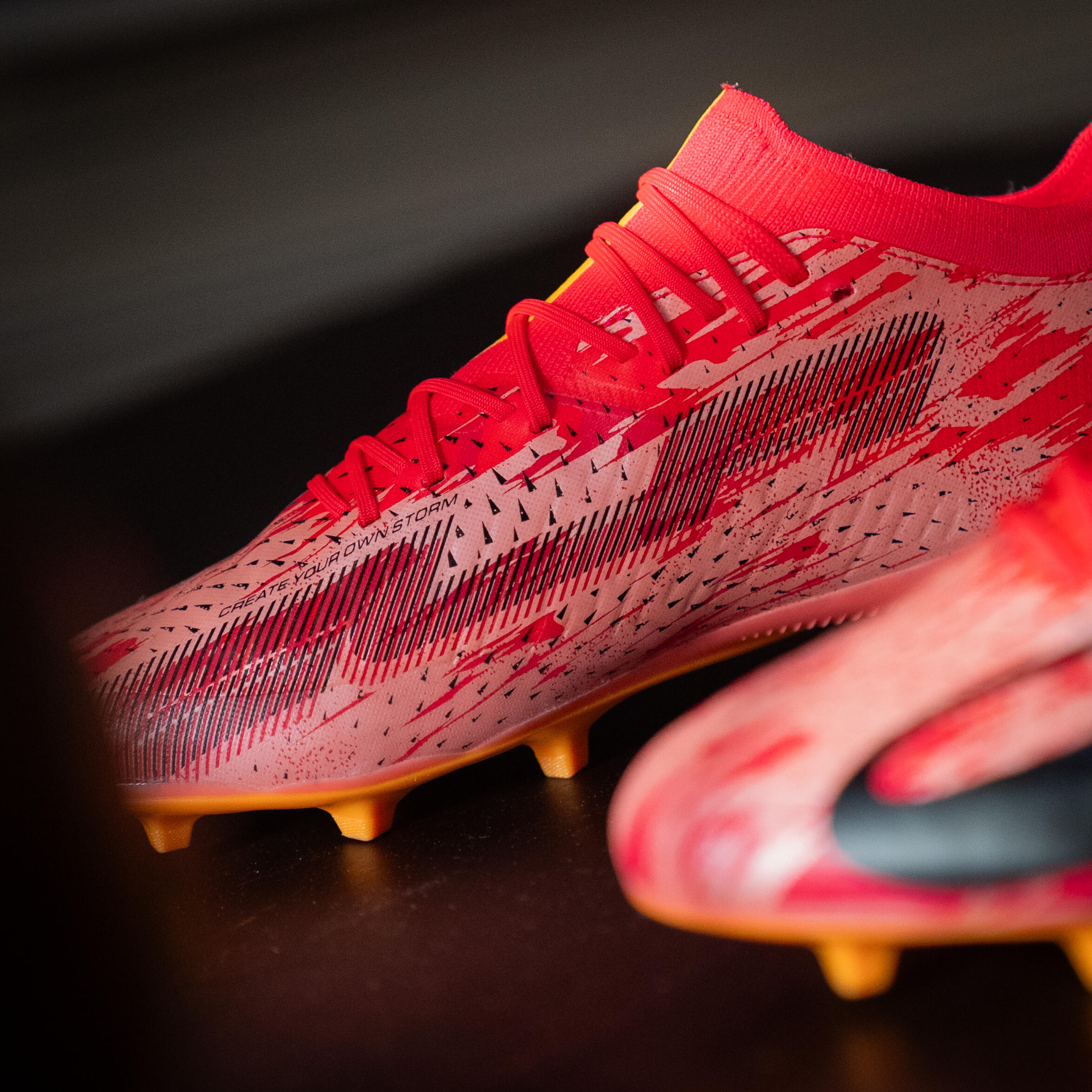 Tenis de futbol rojos para adulto CLR 7 Elite FG Storm edición Antoine Griezmann 20/43