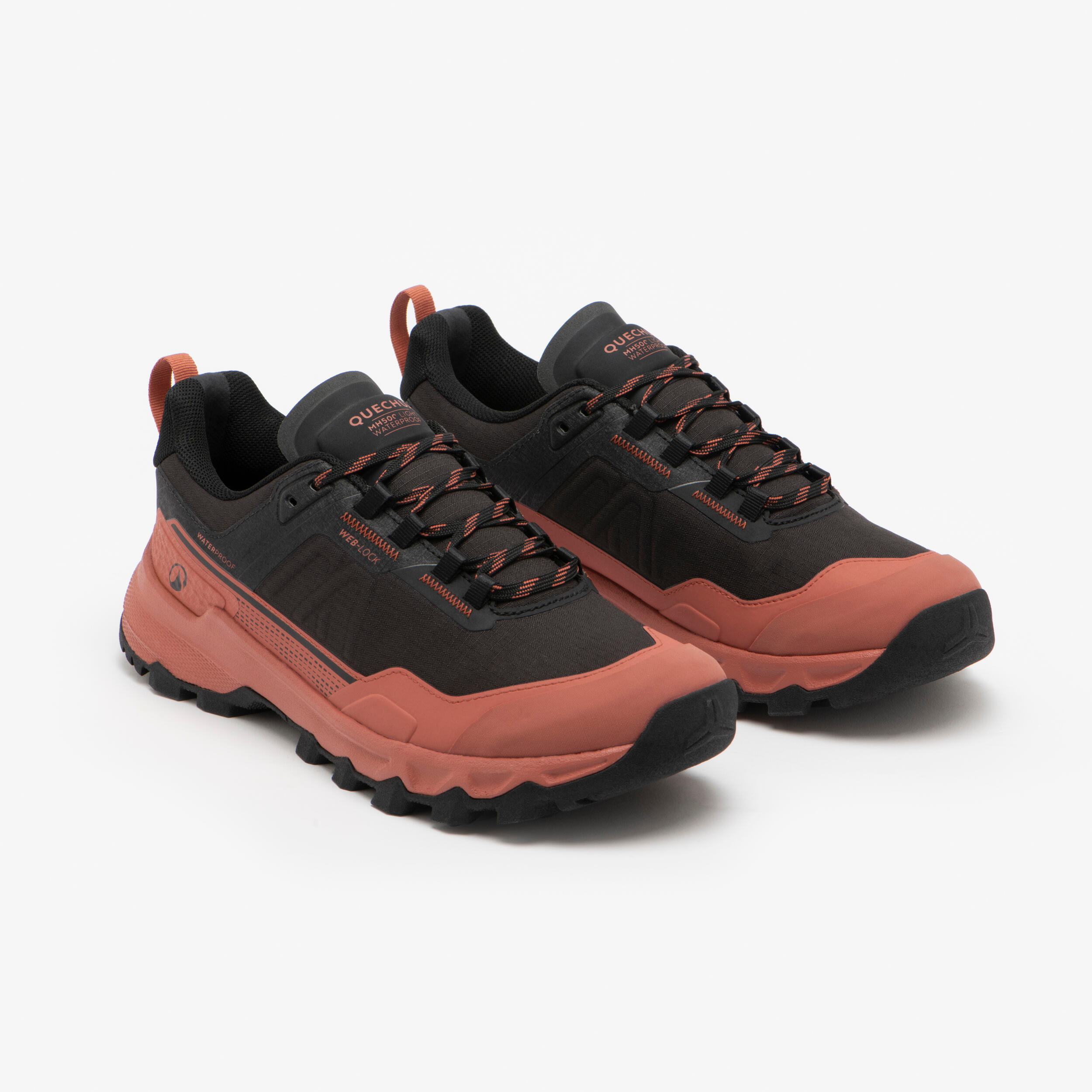 Chaussures de randonnée imperméables femme, MH 500 Light 2/7