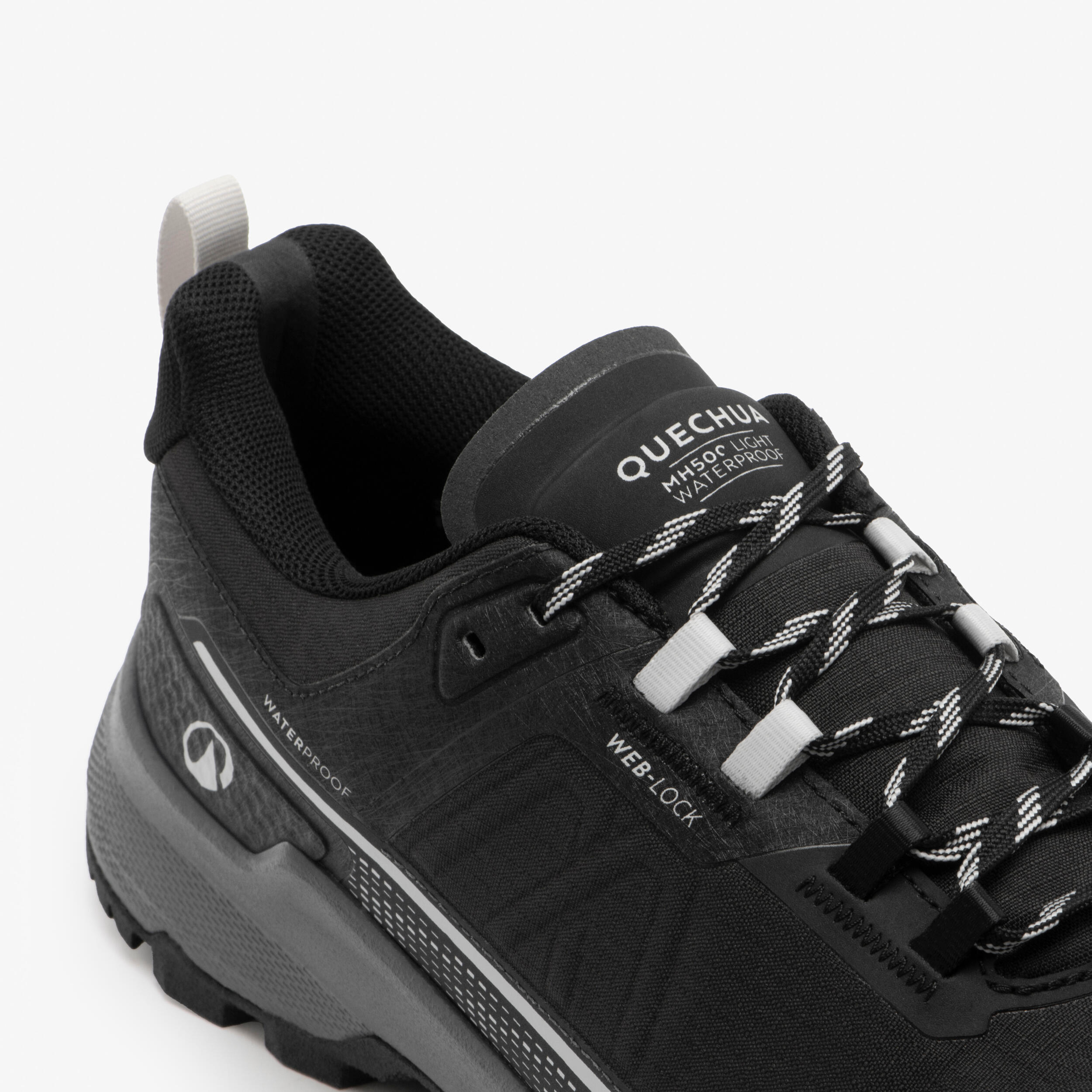 Men’s Waterproof Hiking Shoes, MH 500 Light - QUECHUA