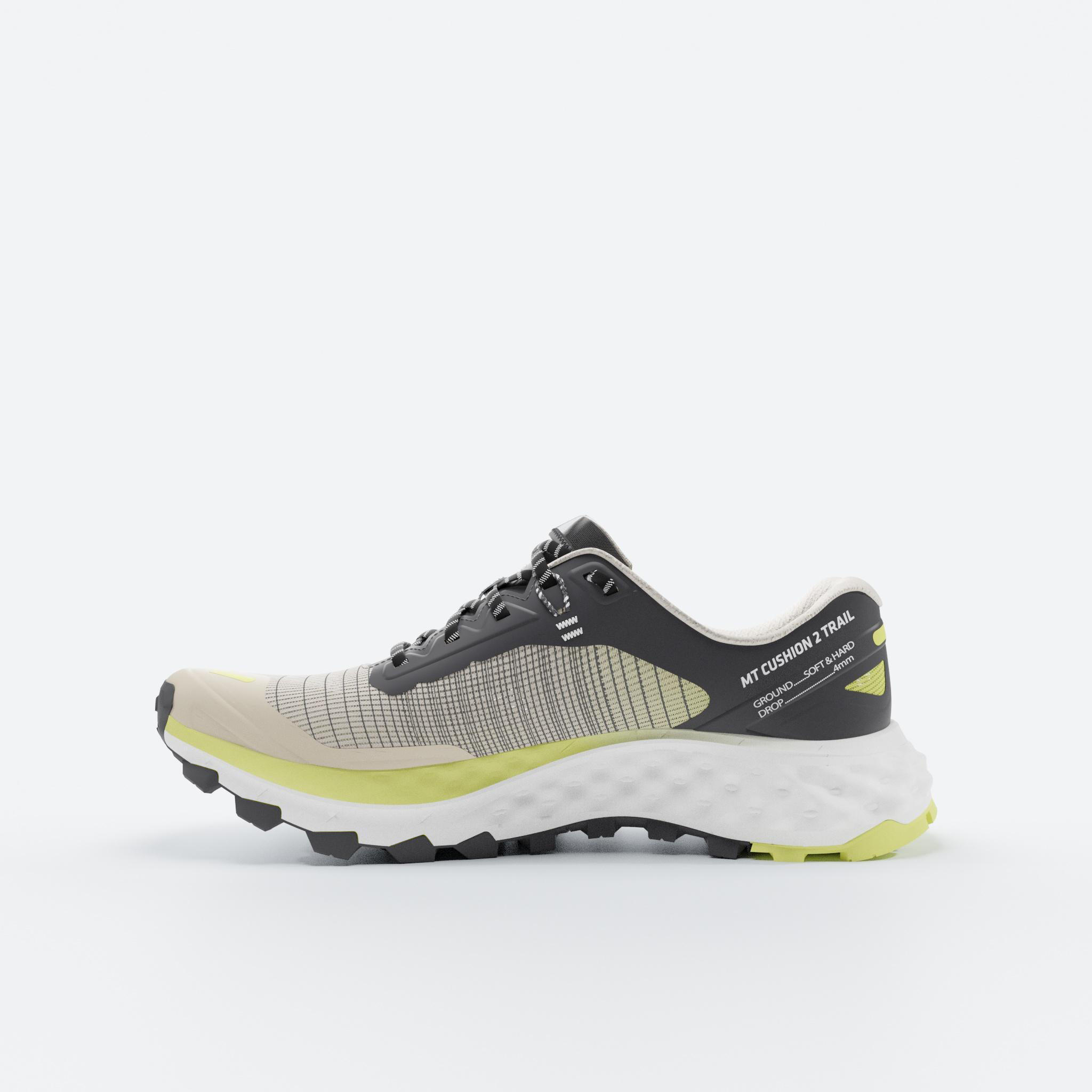 Scarpe trail uomo MT CUSHION 2 beige-giallo 5/8