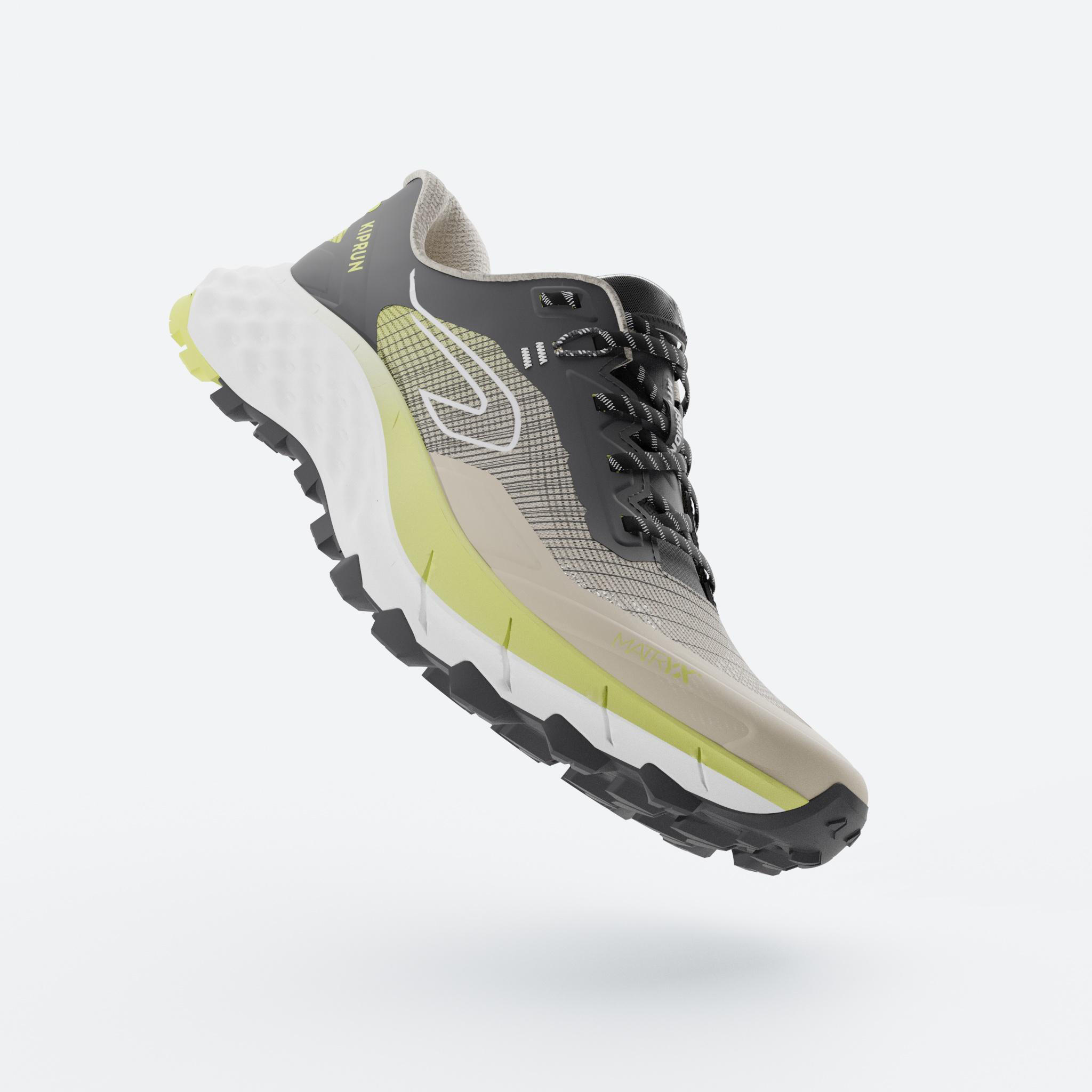 Scarpe trail uomo MT CUSHION 2 beige-giallo 2/8