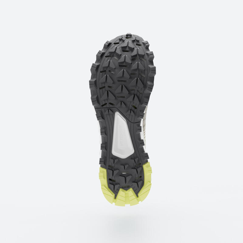 Chaussures de Trail Running Homme,  Kiprun MT Cushion 2 
Beige Jaune