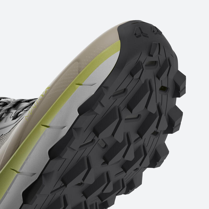 Chaussures de Trail Running Homme,  Kiprun MT Cushion 2 
Beige Jaune