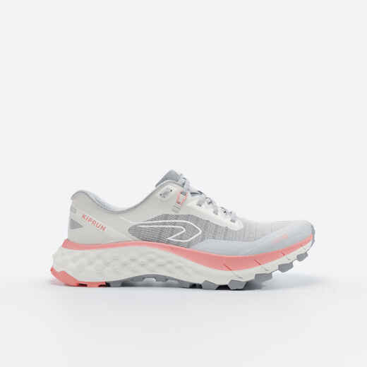Patike za trail trčanje Kiprun MT Cushion ženske sivo/roze