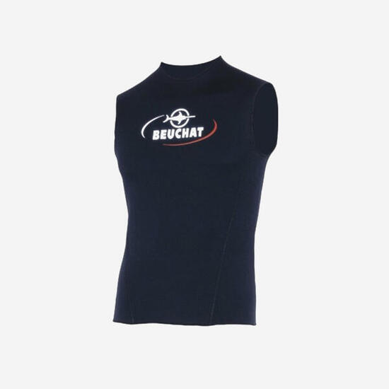 Top nurkowy "żyleta" męski Beuchat z neoprenu 2,5 mm