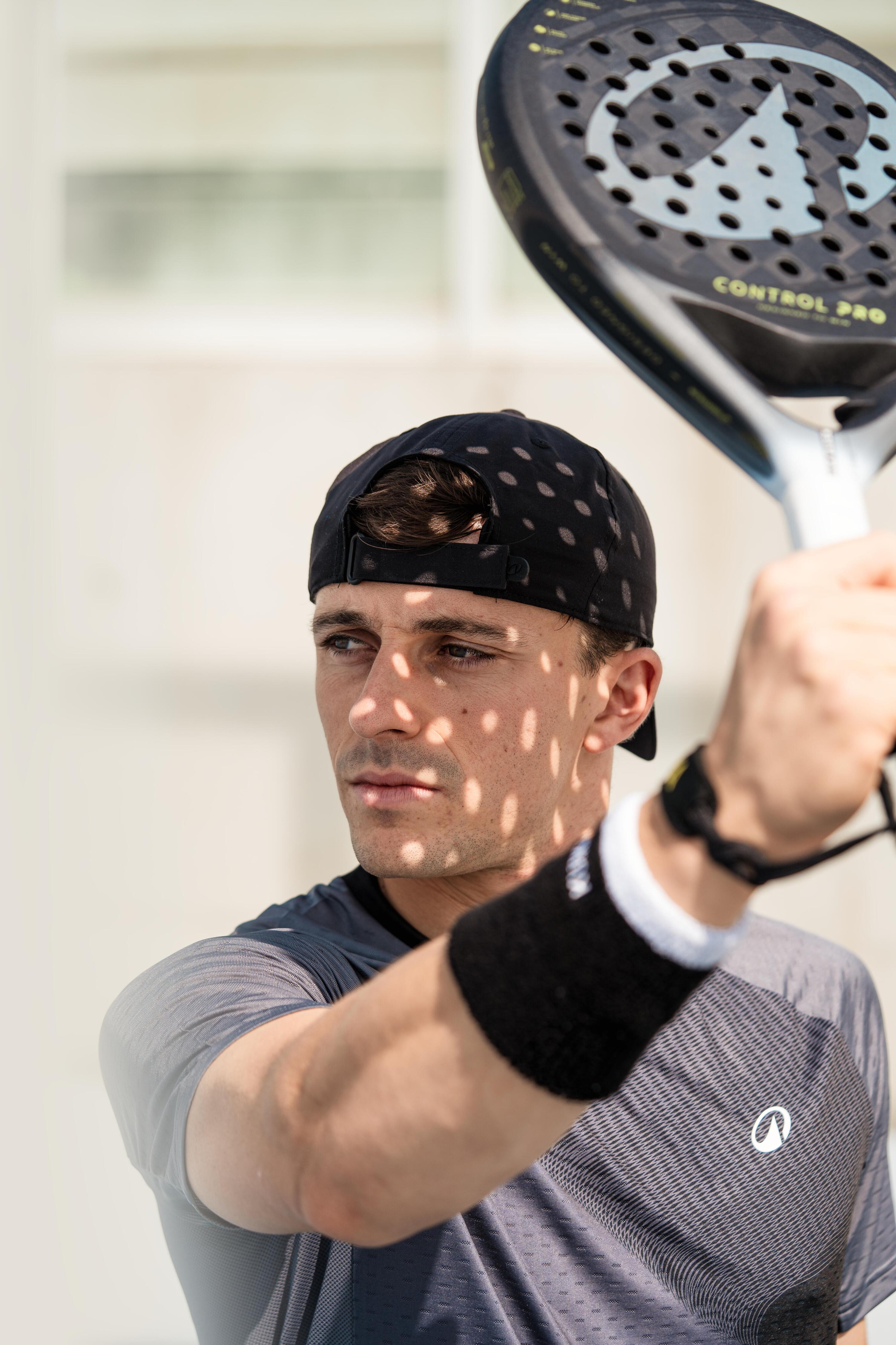 Pala de pádel con sistema Custom Strap para adulto Kuikma Control Pro 19/25