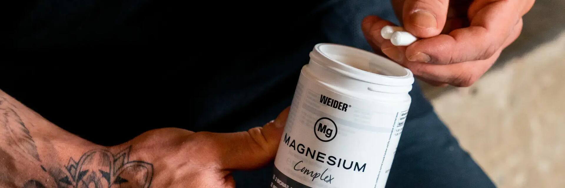 Magnesio para hacer deporte