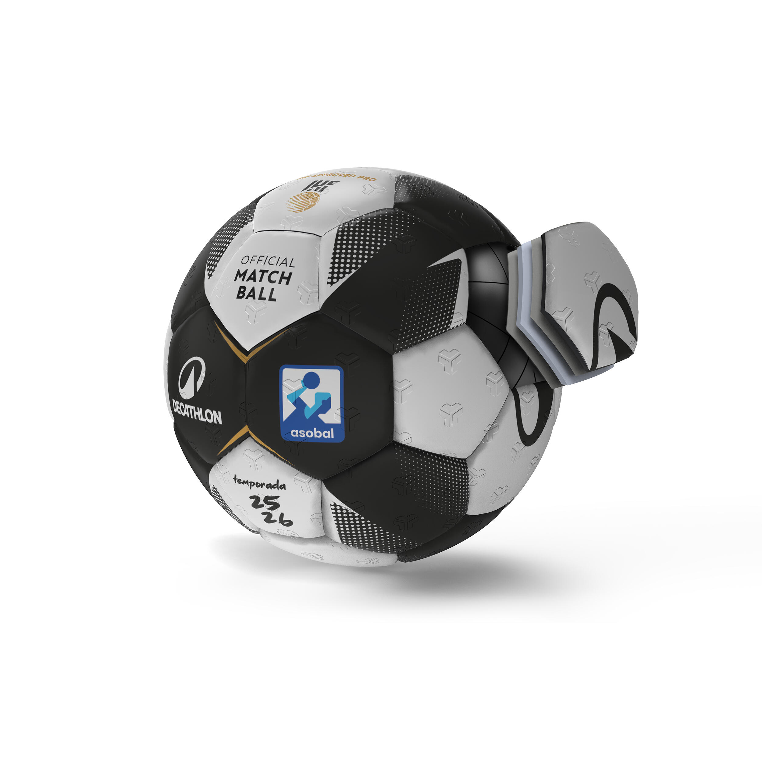 Ballon de handball officiel de la Liga ASOBAL 25/26 HB900 Premium Grip - T3 9/11