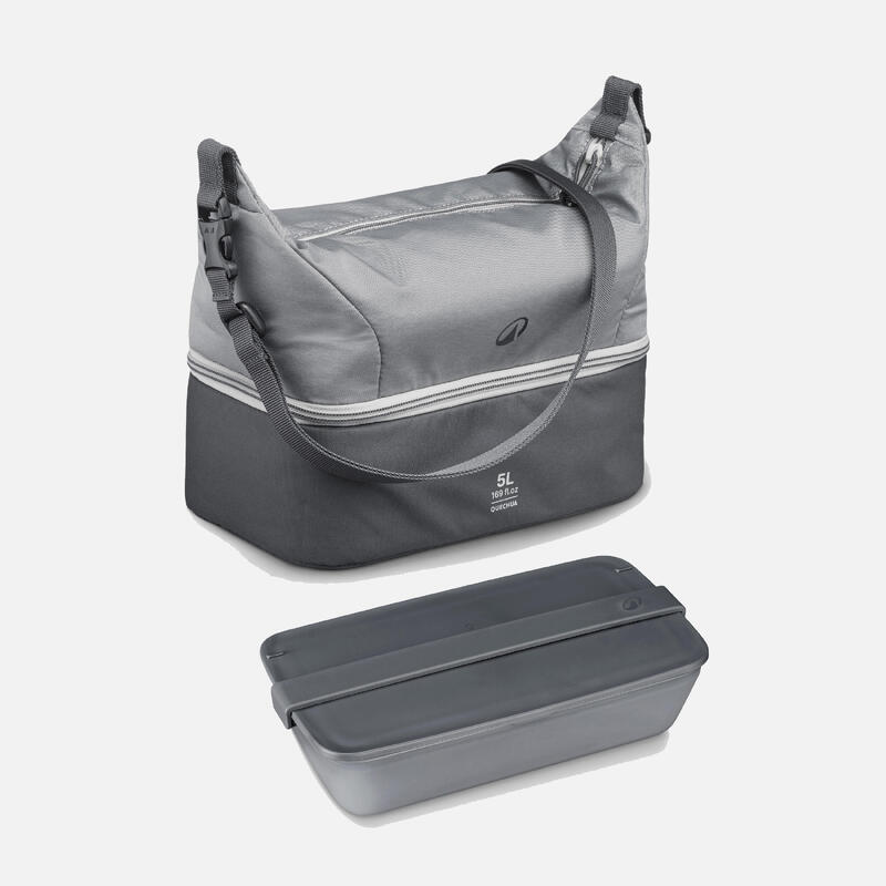 Lunchbox 100 isotherme 5L avec boîte alimentaire 1L en plastique incluse