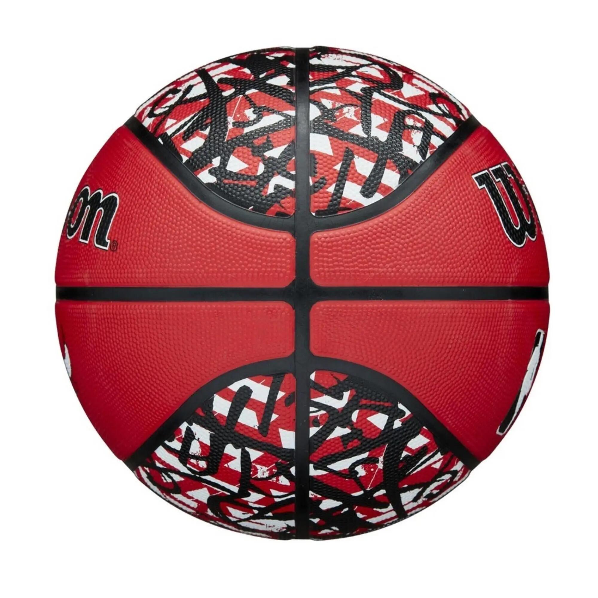 Balón de baloncesto Wilson NBA Graffiti Chicago Bulls - Talla 7 3/6