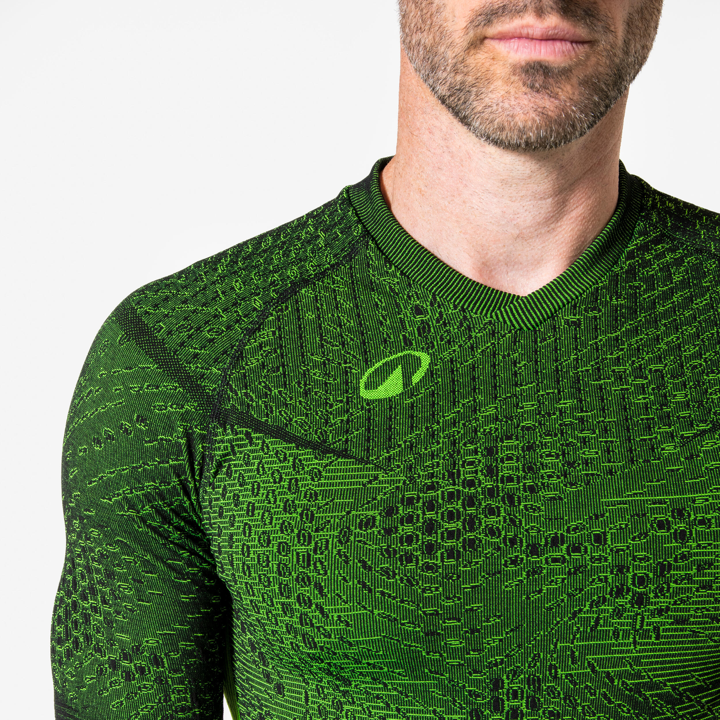 CAMISETA INTERIOR CUELLO ALTO KEEPDRY WARM AMARILO ADULTO 3/8