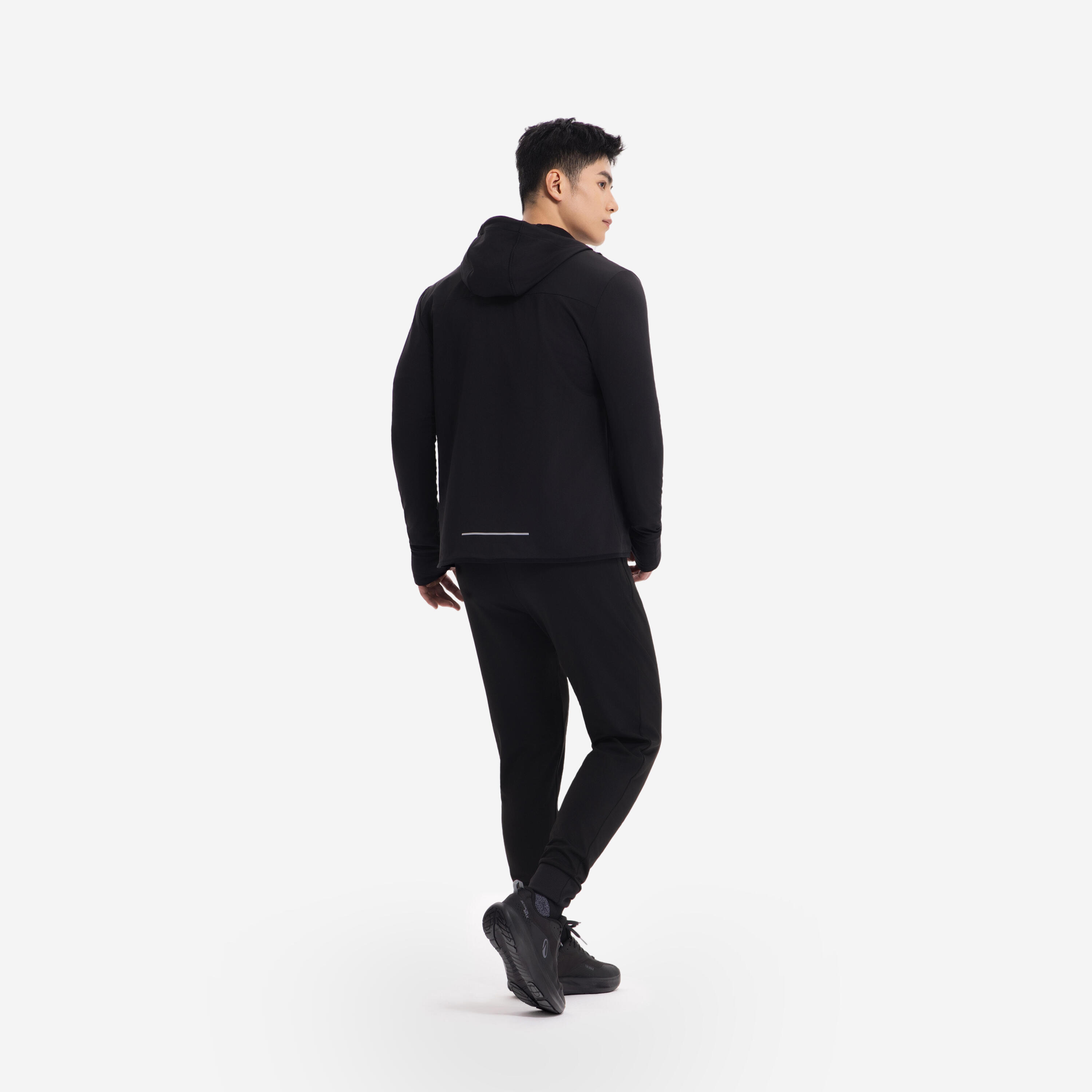 Pantalon de course à pied chaud homme, Run 100 2/10