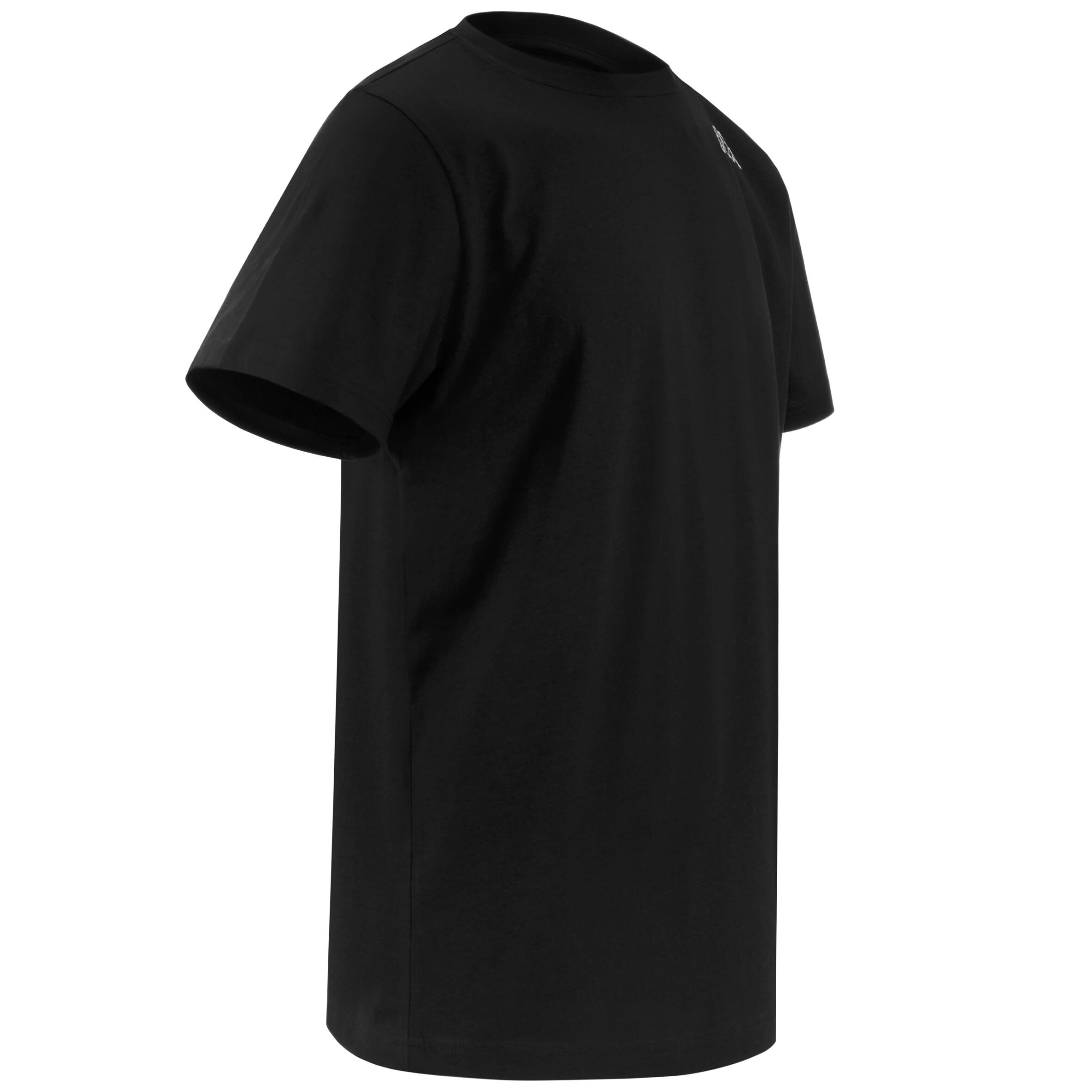 T-Shirt Uomo Kappa Nera con Logo Kappa Stampato KAPPA Decathlon