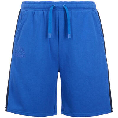 Pantaloncini Kappa uomo palestra regular fit traspiranti blu
