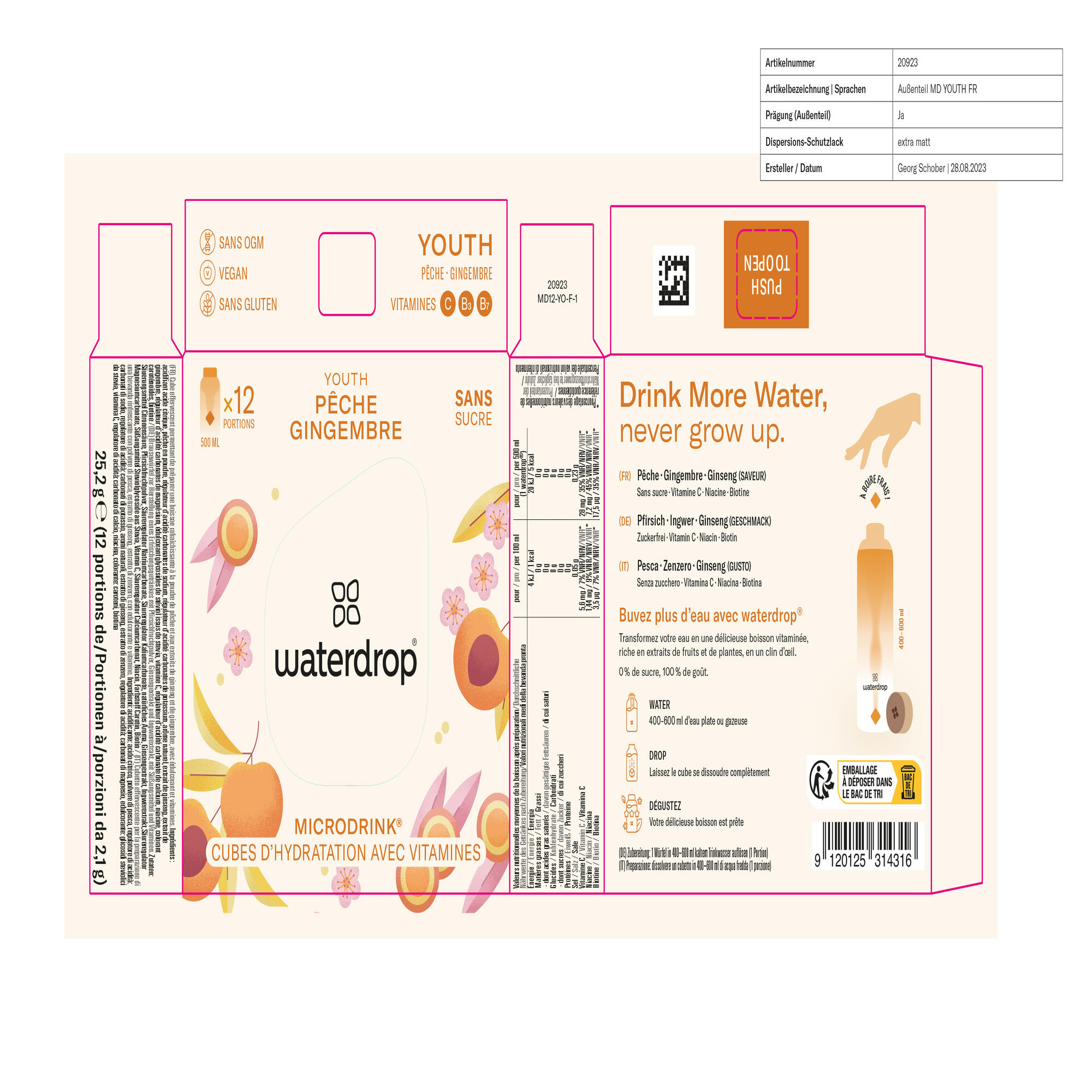Microdrinks YOUTH 12x500ml 4/4