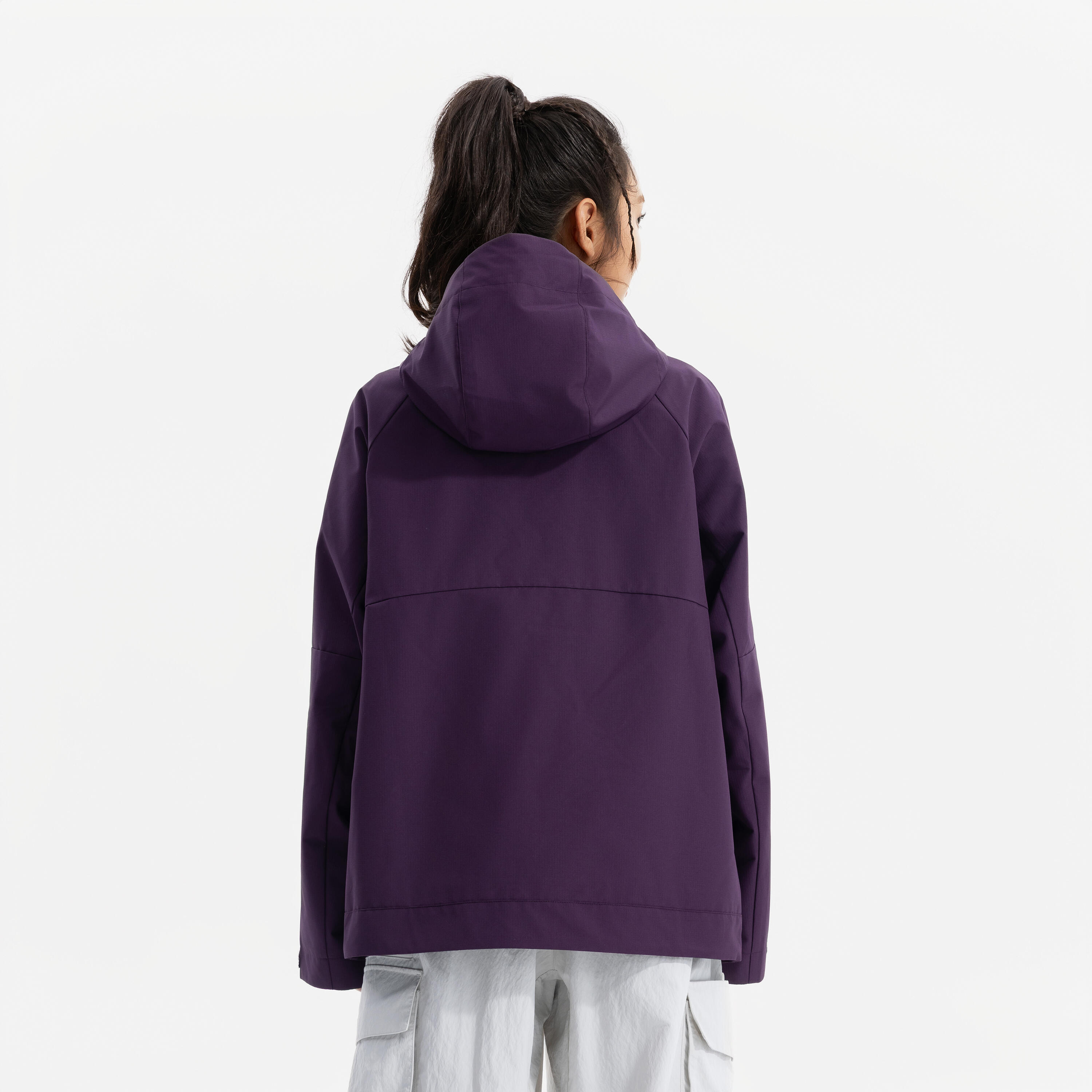 MEN SPORTSWEAR LIGHT ZIP JACKET GDLS-dark aubergine