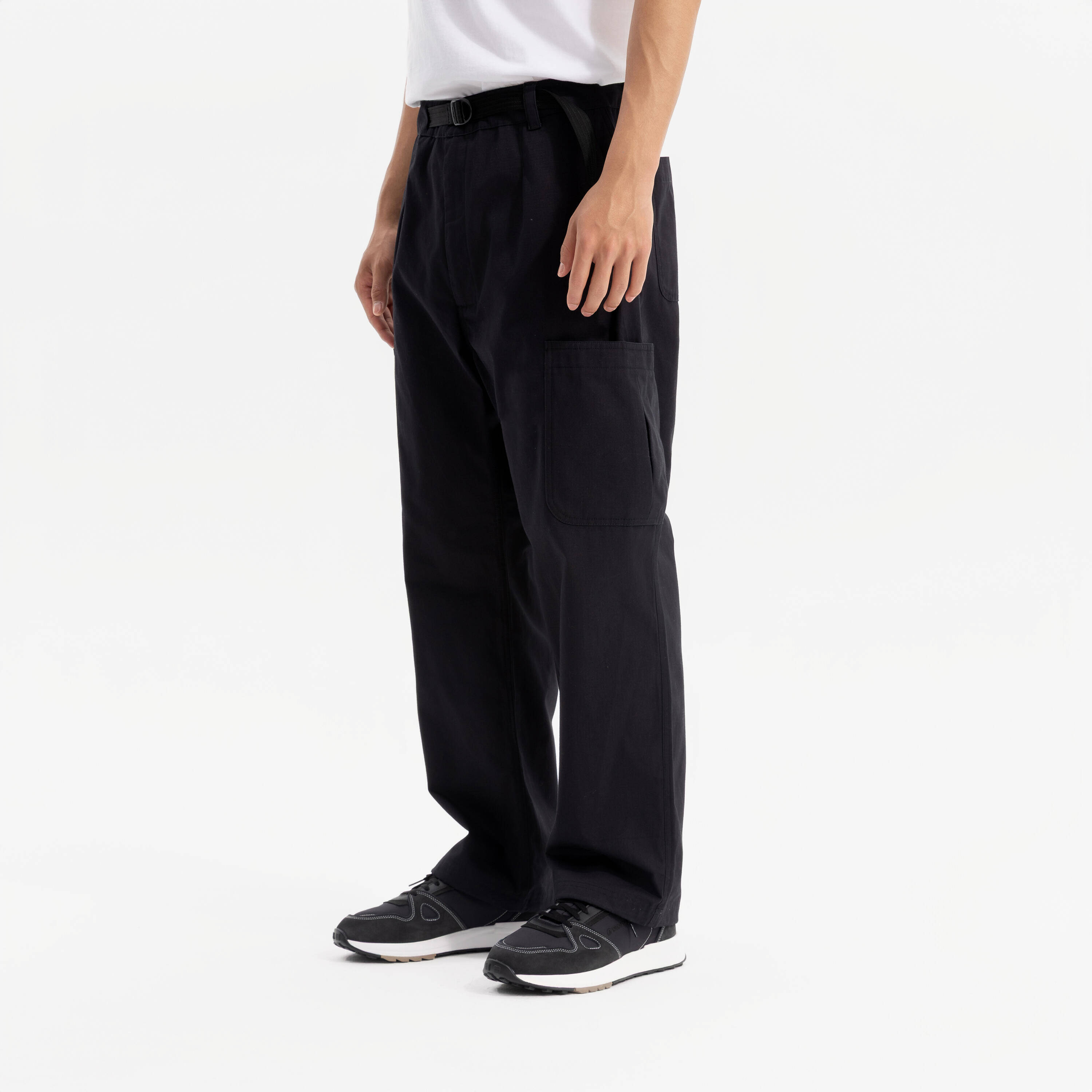 Lifetech Cargo Men's Trousers-Black Ultra -  2
