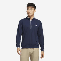 Veste de golf légère demi-zip, Adidas bleu marine