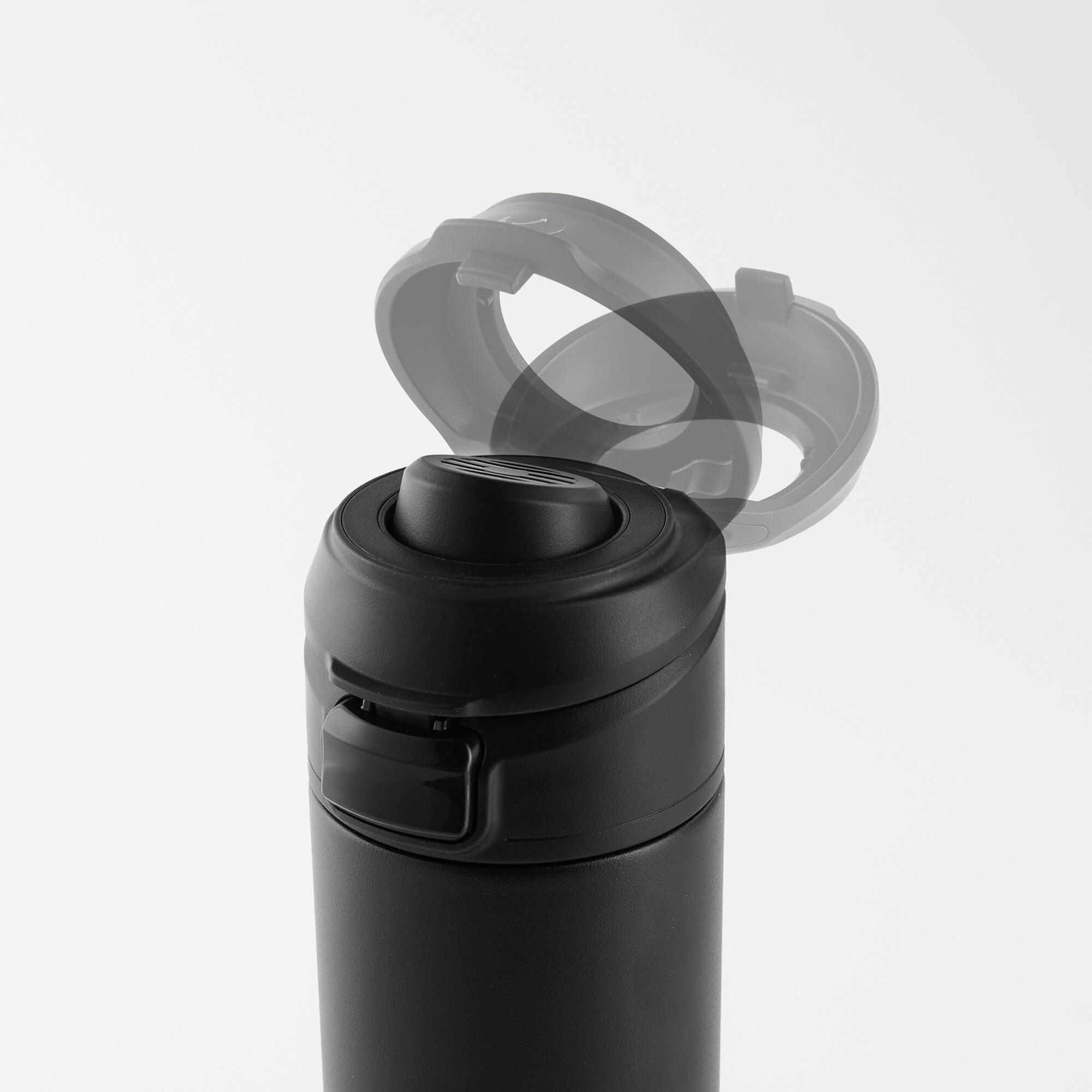 Gourde de sport aimantée 710 ml Phoenix, noire 7/15