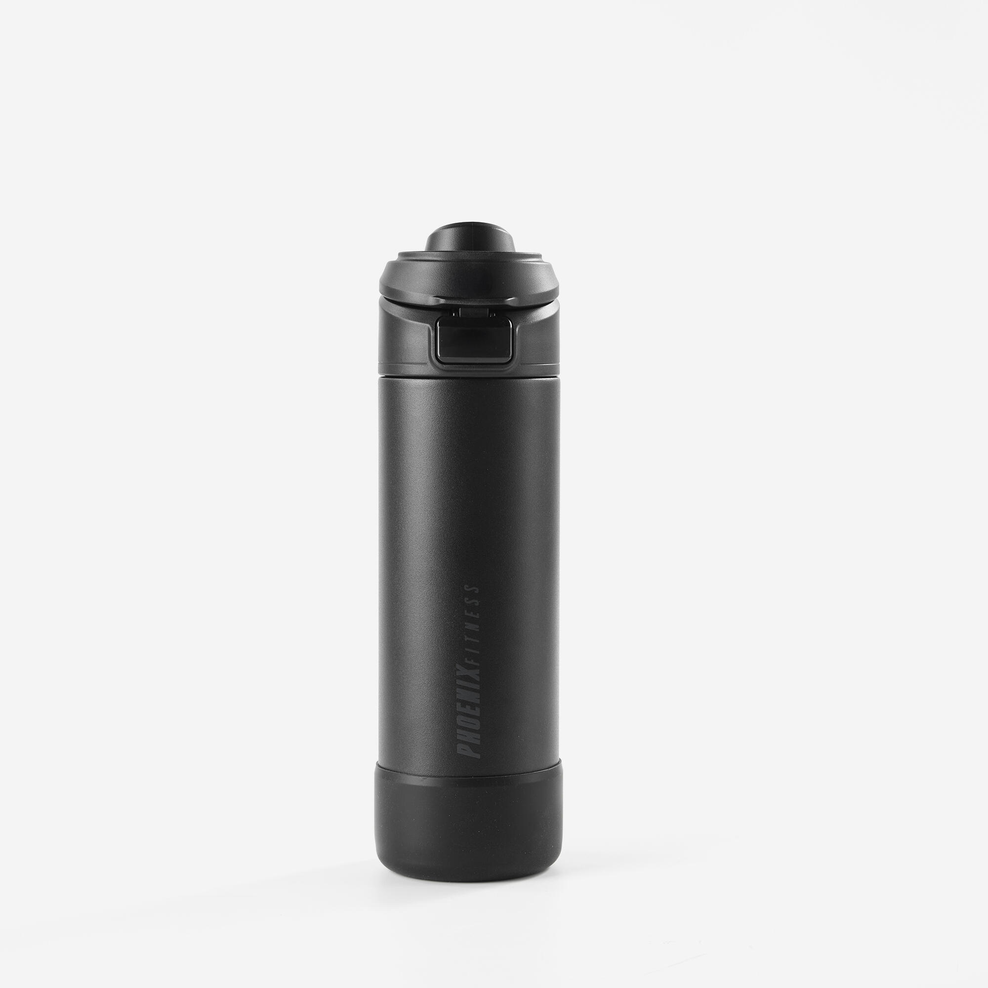 Gourde de sport aimantée 710 ml Phoenix, noire 2/15
