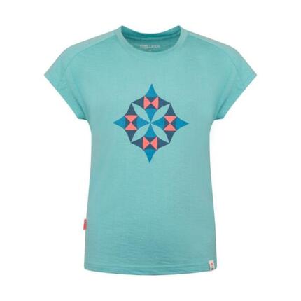 Merino Wander-T-Shirt Kind - sandefjord trollkids Grün