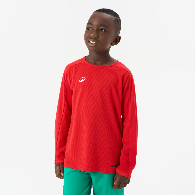 MAILLOT DE FOOTBALL MANCHES LONGUES VIRALTO CLUB JR ROUGE