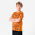 Maillot de football CLUB Wavy Orange et Noir Junior