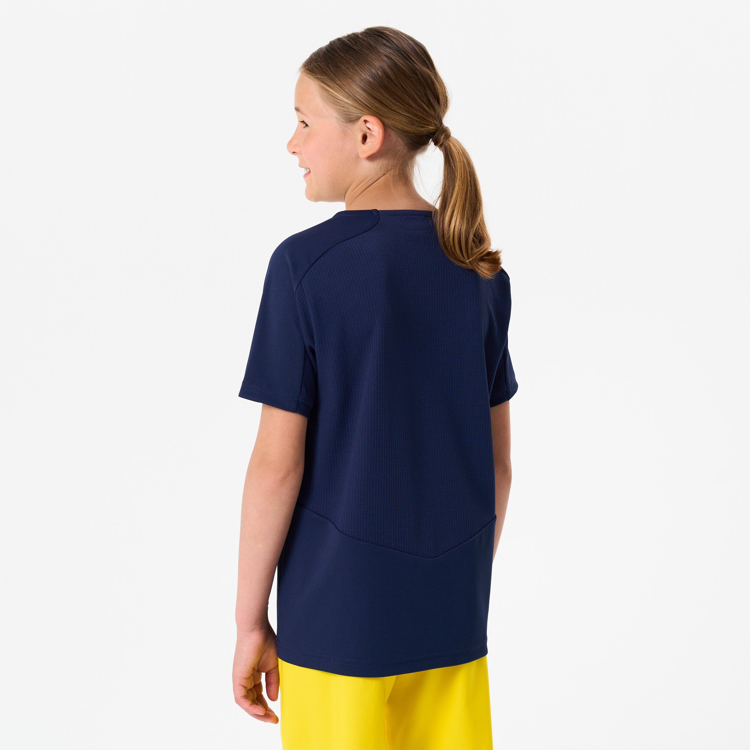Kinder Fußball Trikot kurzarm - VIRALTO Club marineblau 3/4