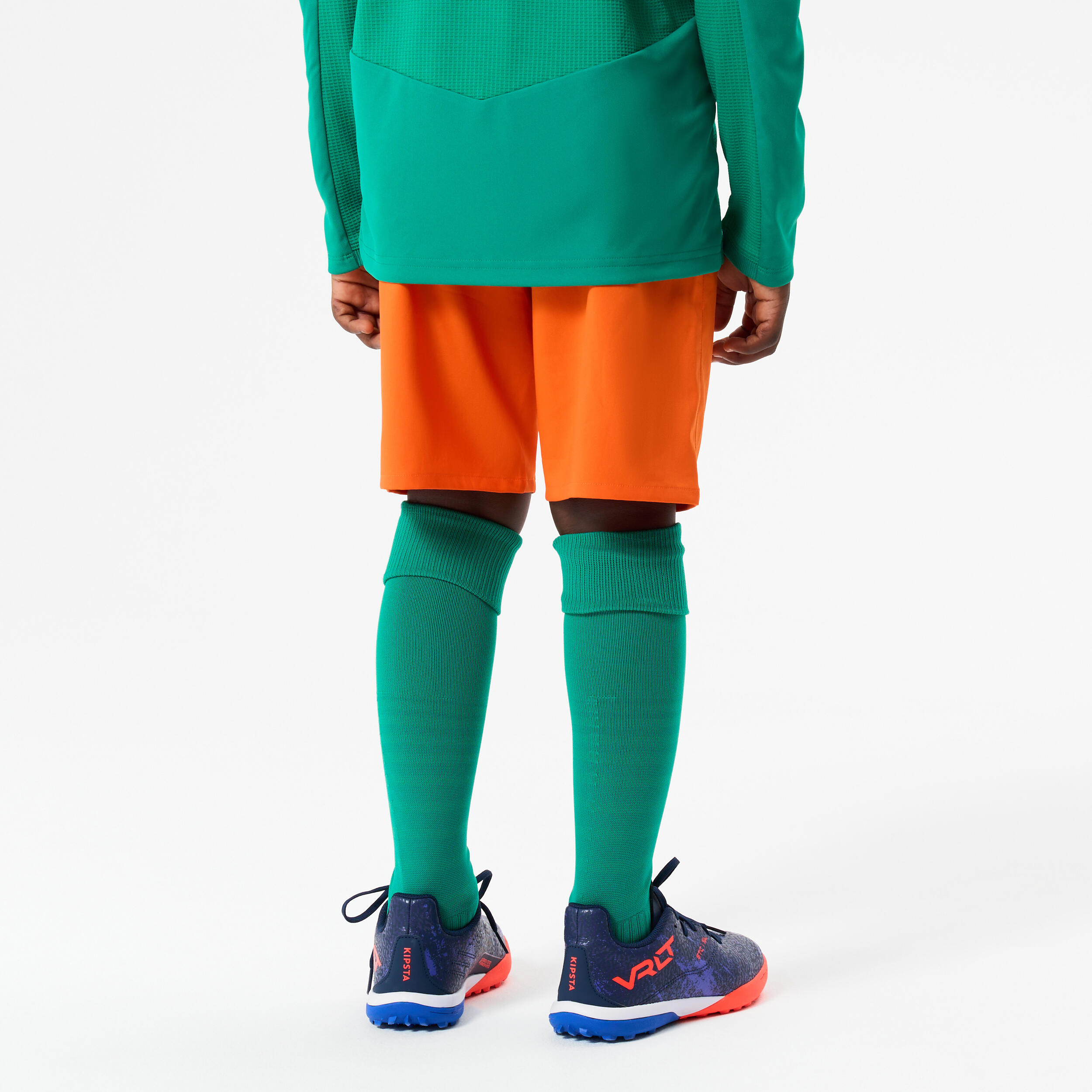 Voetbalbroekje kind Viralto Club oranje 4/7