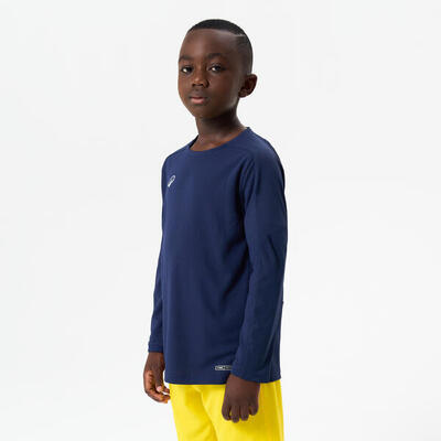 Maglia manica lunga calcio bambino VIRALTO blu