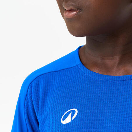 Футболка з довгими рукавами дитяча Viralto Club для футболу синя