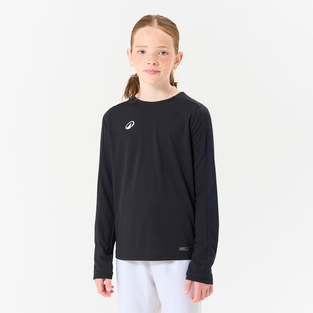 Kinder Trikot langarm - marineblau/rot 