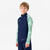 Sweat 1/2 Zip CLUB Wavy JR Marine et Vert