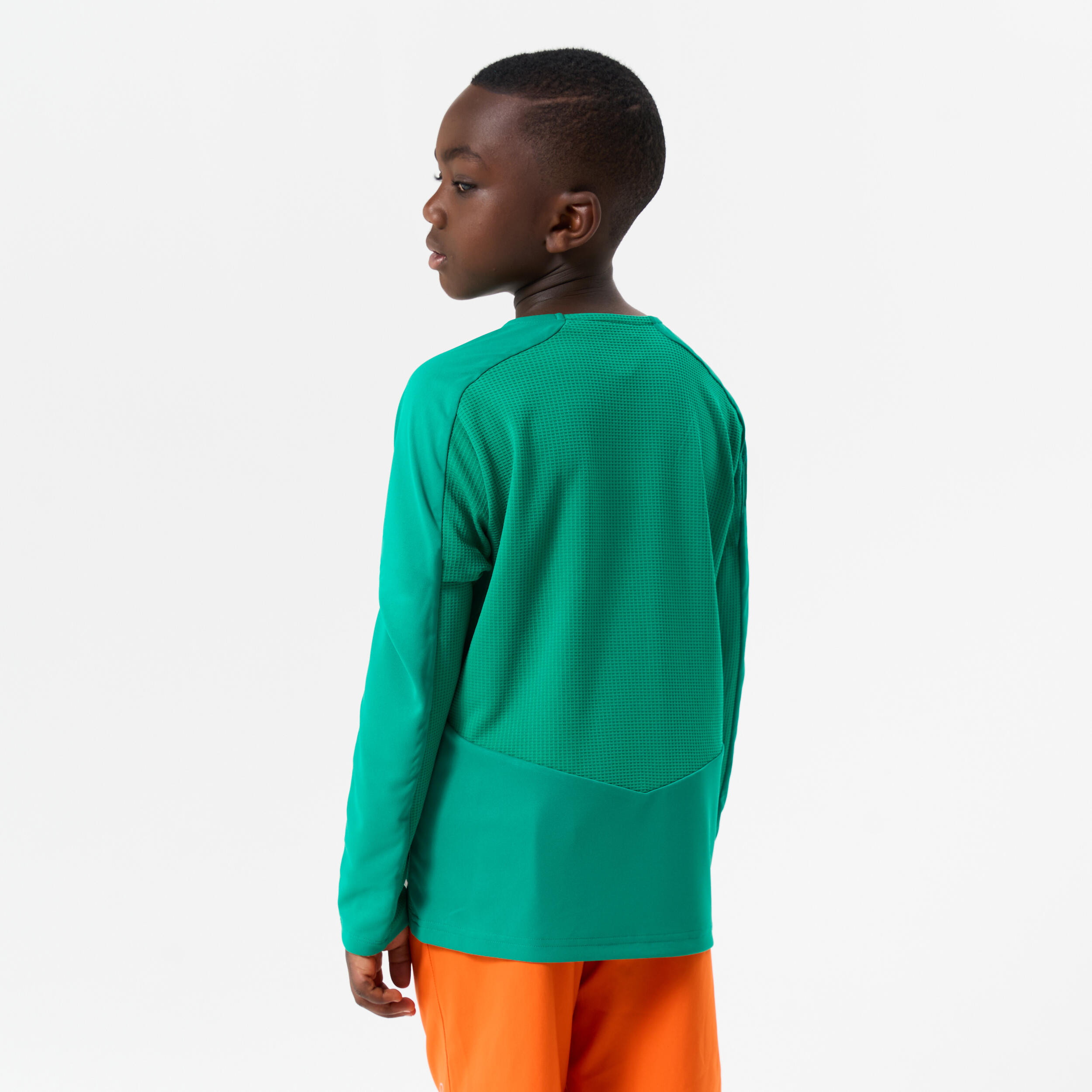 Kinder Fussballtrikot langarm - Viralto Club grün  4/6