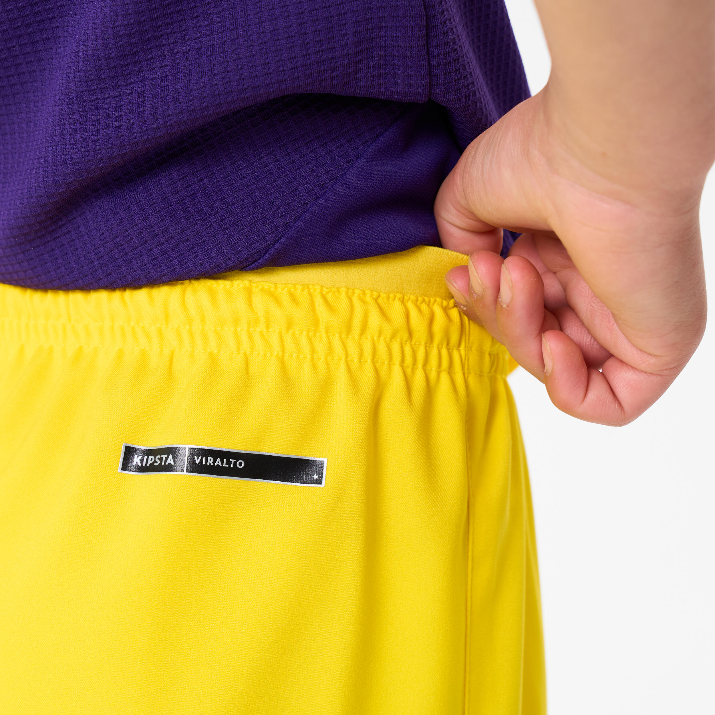 Short VIRALTO Club junior jaune 5/8
