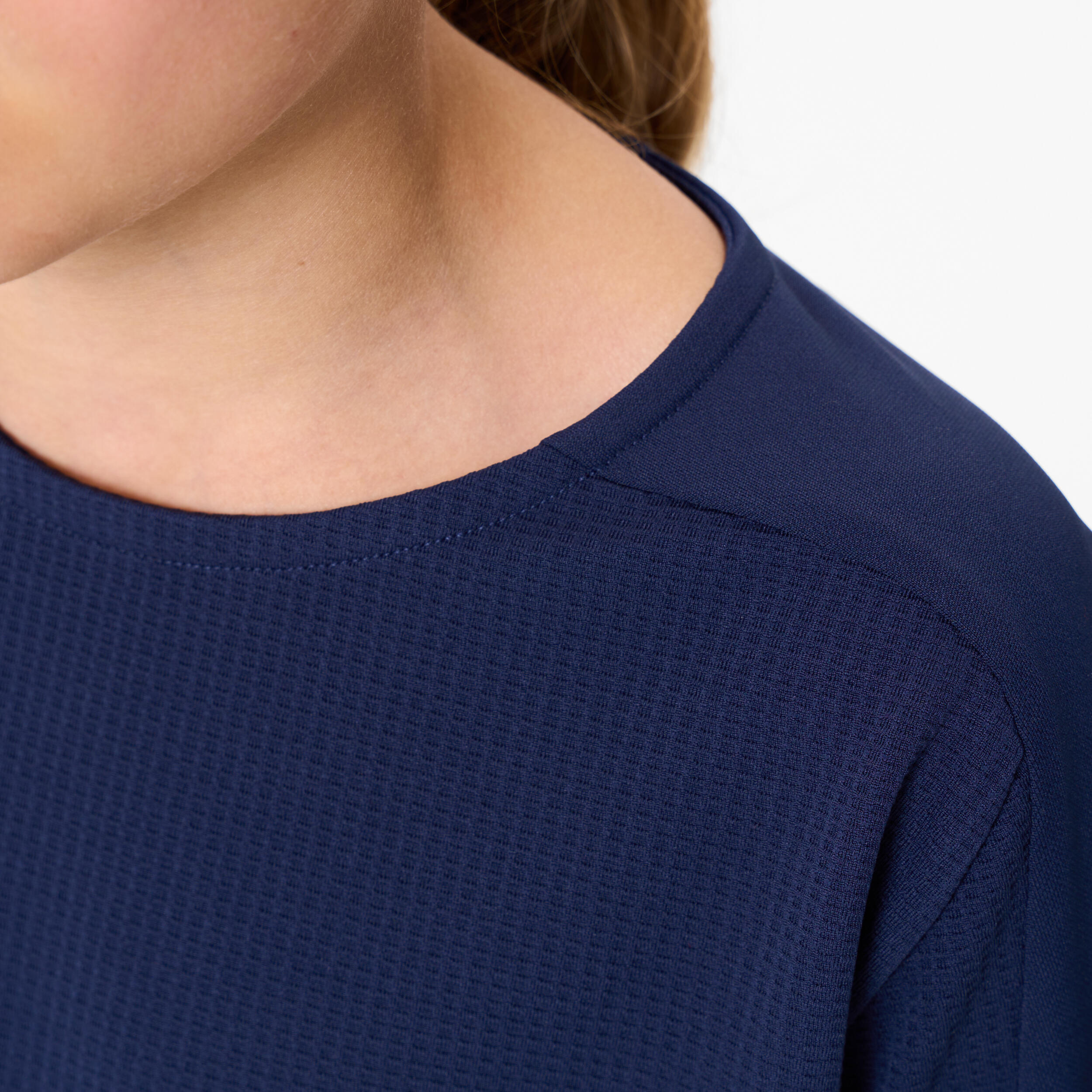 Kinder Fußball Trikot kurzarm - VIRALTO Club marineblau 4/4