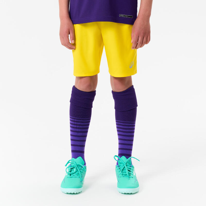 Short de football viralto club enfant jaune