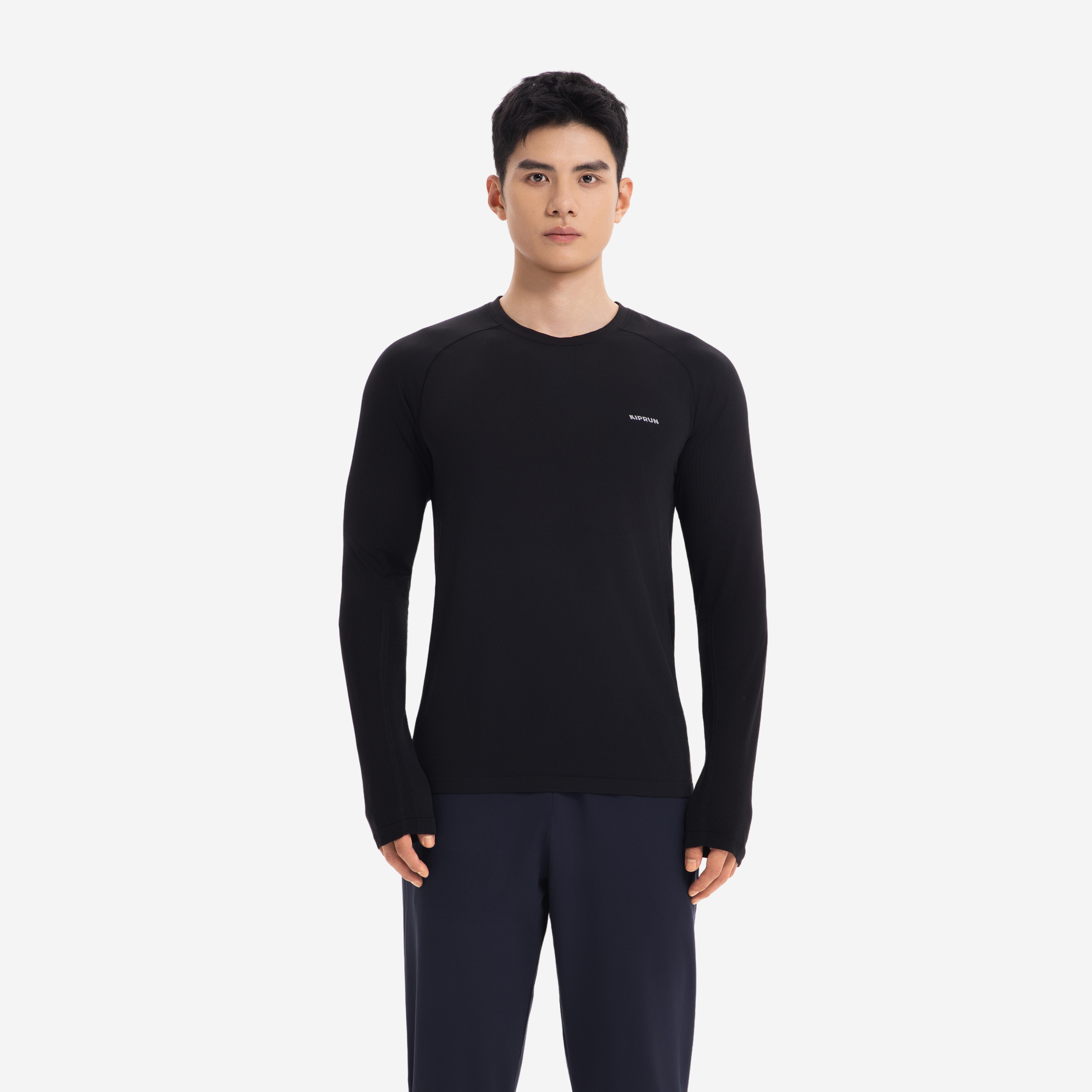 Men's Long-Sleeved Seamless Running T-Shirt, Run 500 - KIPRUN