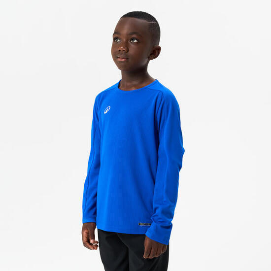 Maglia manica lunga calcio bambino VIRALTO blu