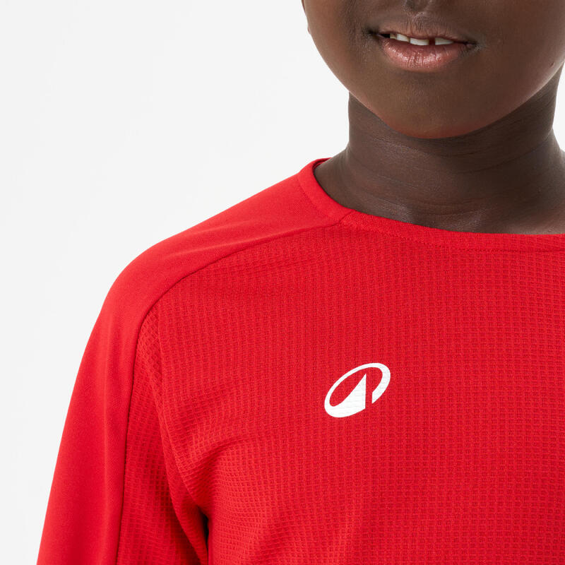 MAILLOT DE FOOTBALL MANCHES LONGUES VIRALTO CLUB JR ROUGE