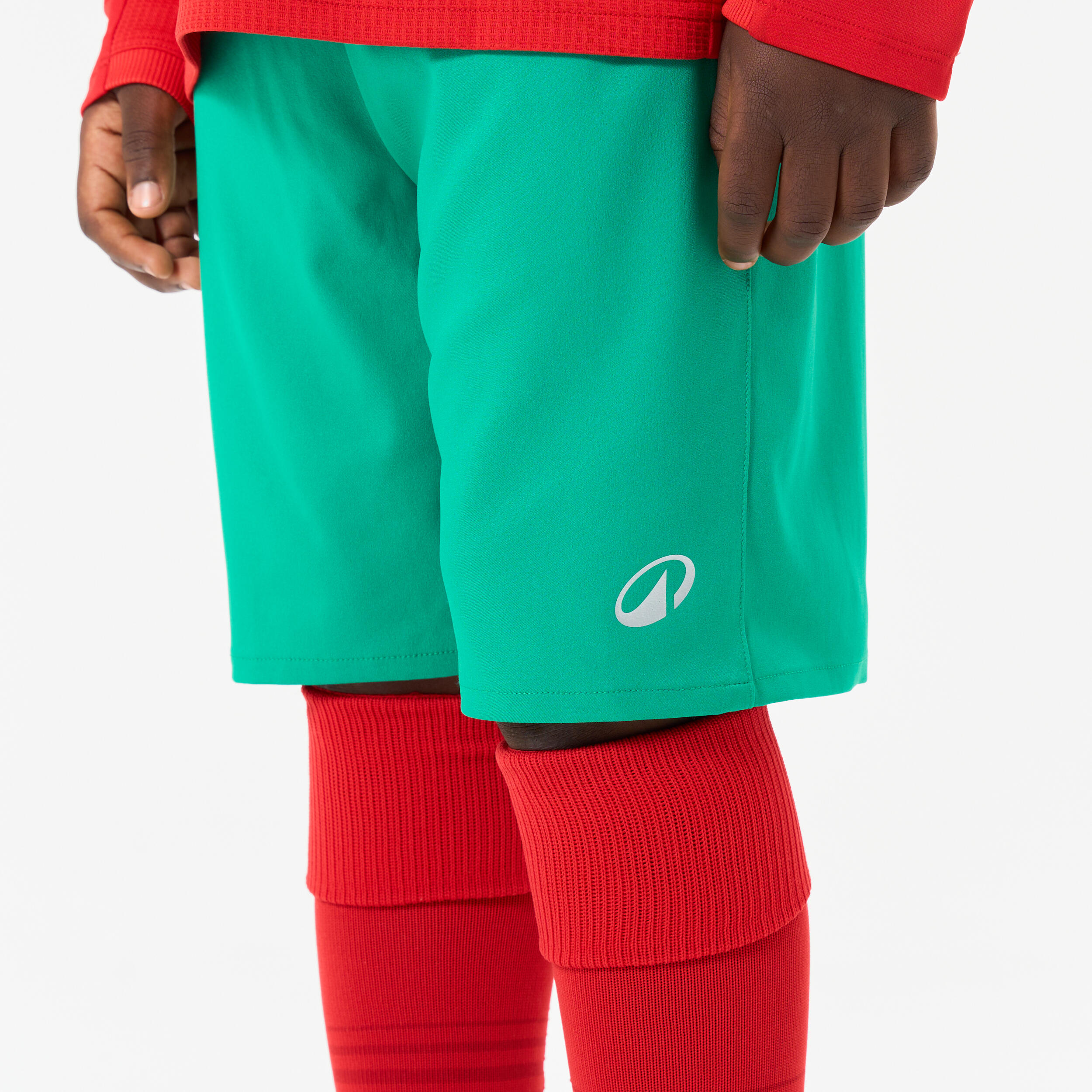 Voetbalbroekje kind Viralto Club groen 6/7