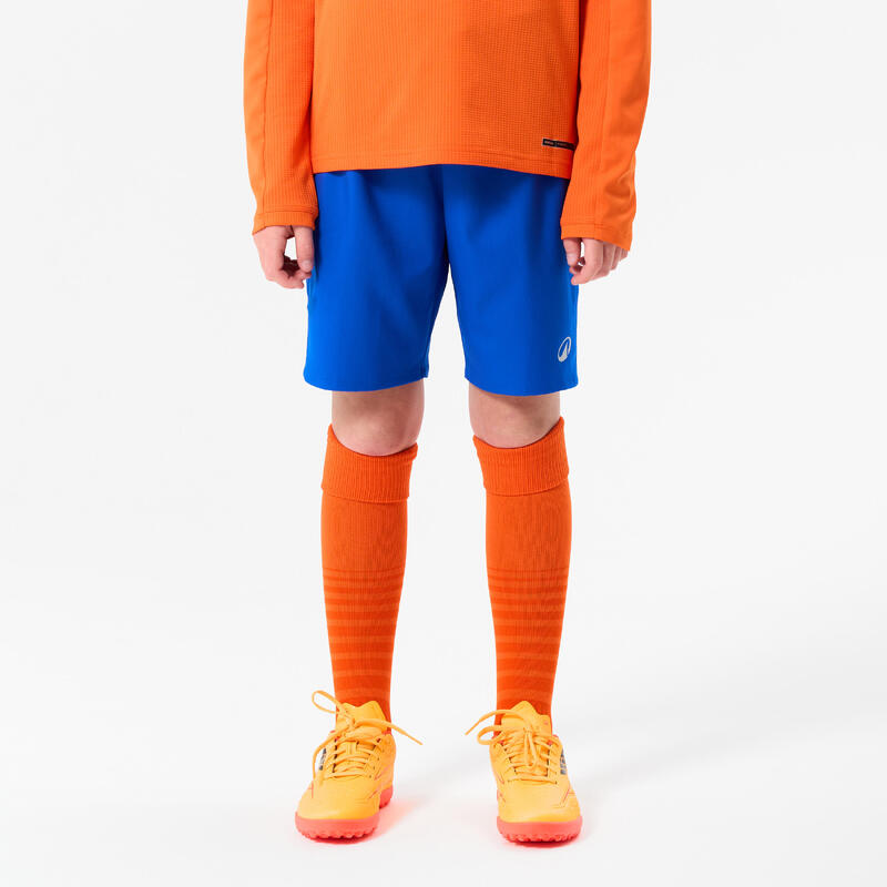 Short de football viralto club enfant bleu