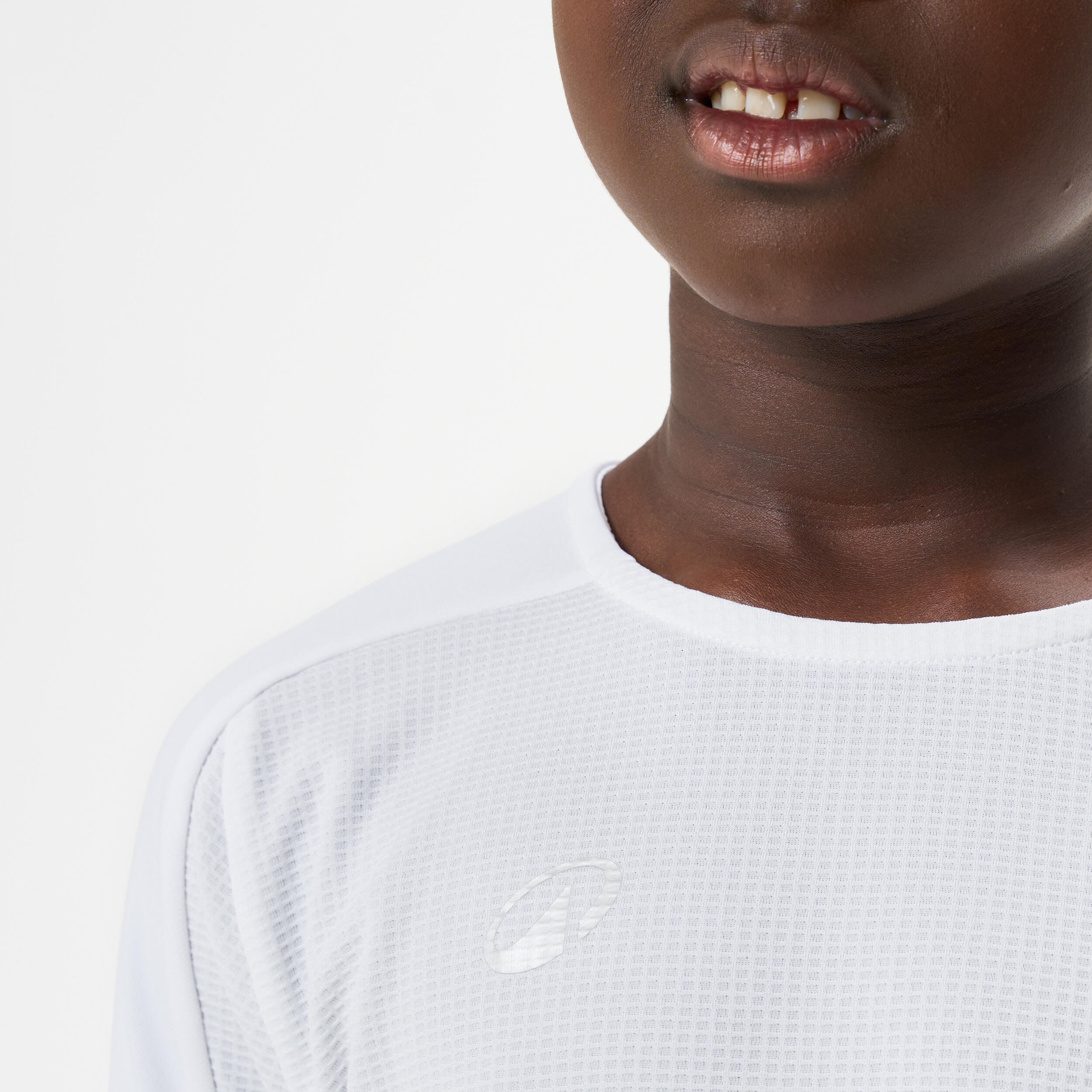 MAILLOT DE FOOTBALL MANCHES LONGUES VIRALTO CLUB JR BLANC 3/6